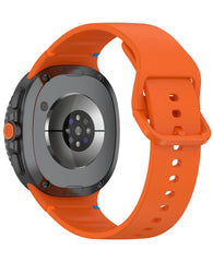Samsung Galaxy Watch 8 9 40mm / 44mm - Watch 8 Classic 46mm Uyumlu Tokalı Spor Silikon Vave Loop Kordon