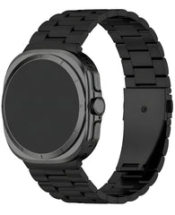Samsung Galaxy Watch 7 Ultra / Watch Ultra 2 Uyumlu Metal Paslanmaz Çelik Oyster Loop Kordon