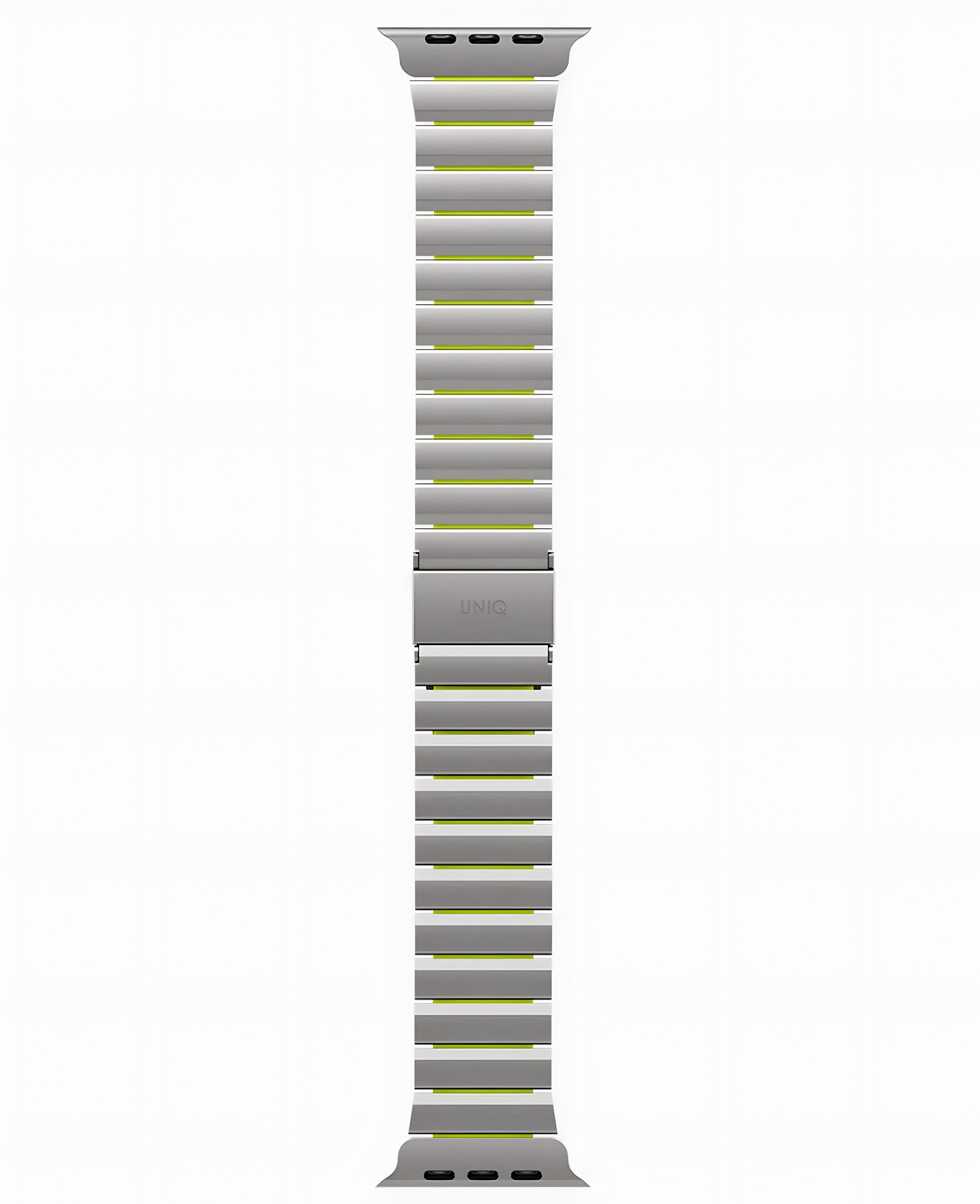 Uniq Apple Watch Uyumlu Metal Paslanmaz Çelik Strova Flex Steel Loop Kordon