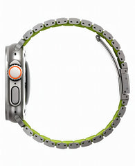 Uniq Apple Watch Uyumlu Metal Paslanmaz Çelik Strova Flex Steel Loop Kordon